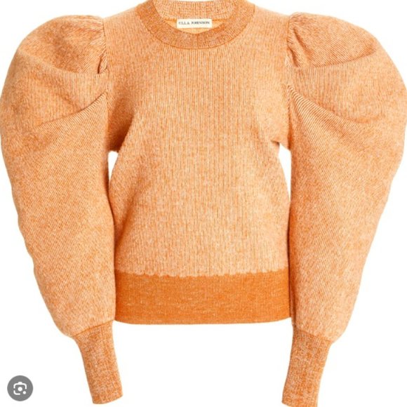 ULLA JOHNSON MARIN MERINO PULLOVER SWEATER - Picture 2 of 9